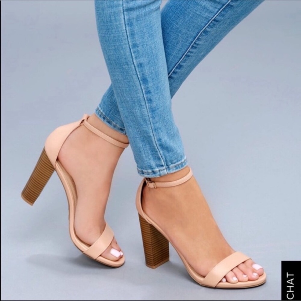 Lulus block heels